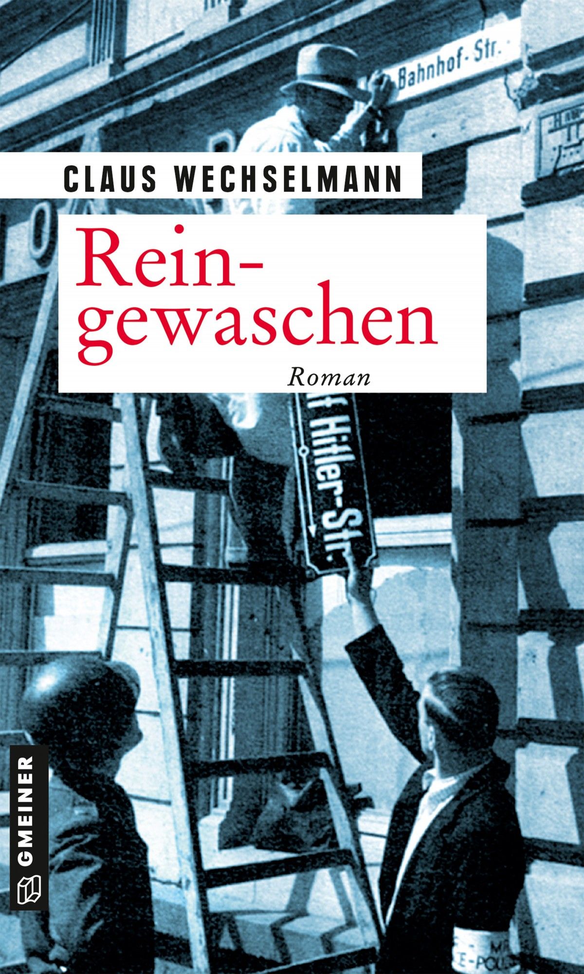 Cover of “Reingewaschen”, Claus’ debut novel