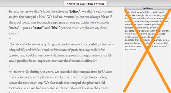 From the Lab: A note on notes, pt. 1