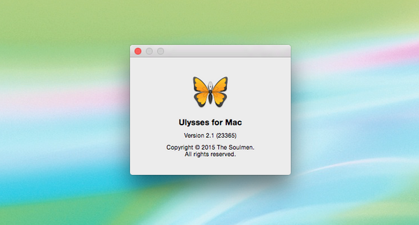 Out Now: Ulysses 2.1 for Mac and iPad
