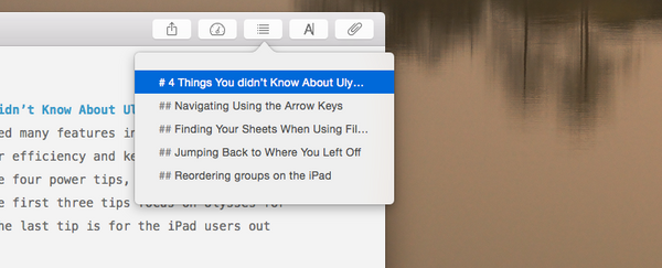 4 Secret Ulysses Tips for Power Users