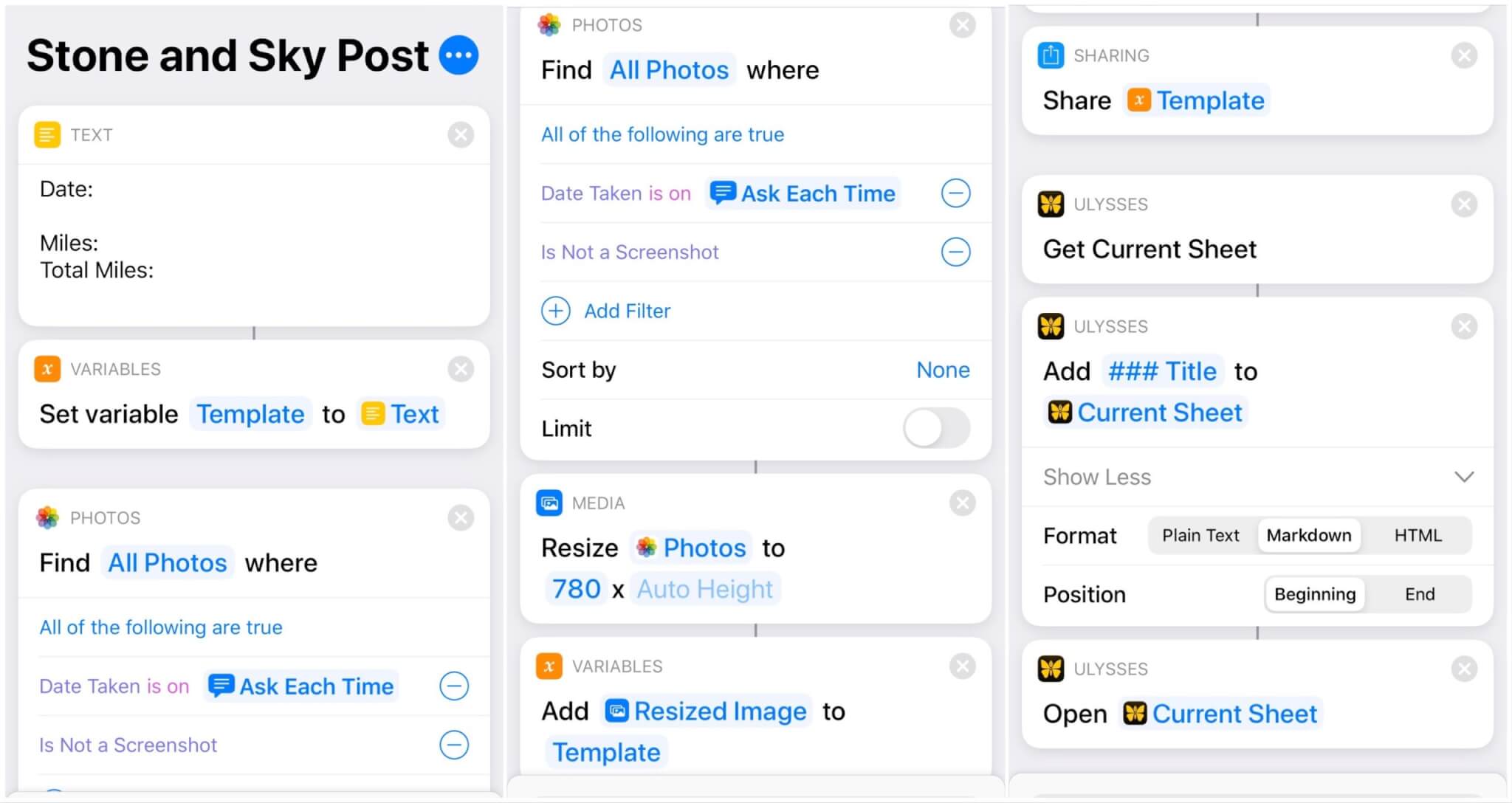 Using Shortcuts to minimize time and maximize focus